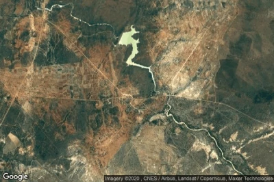 Vue aérienne de Inyathi