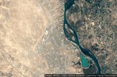 Vue aérienne de Tikrit