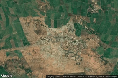 Vue aérienne de Mazabuka