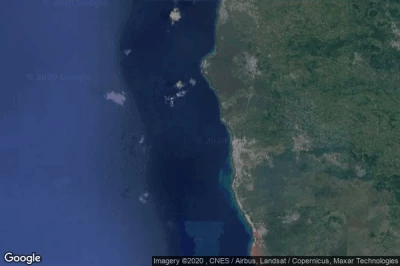 Vue aérienne de Ntsaoueni