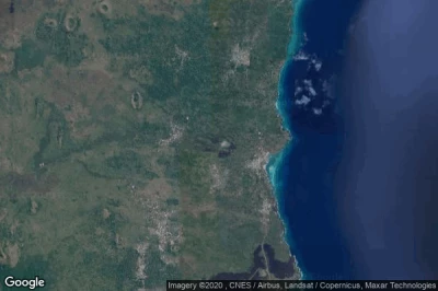 Vue aérienne de Mtsamdou