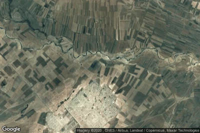 Vue aérienne de Qāzaw al ‘Ulyā