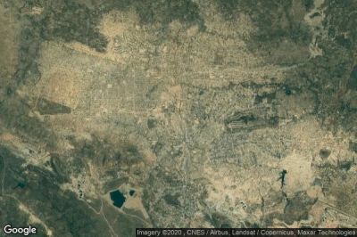 Vue aérienne de Likasi