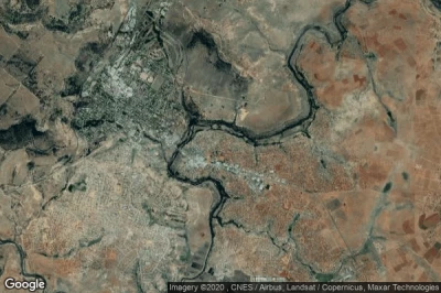 Vue aérienne de Maputsoe