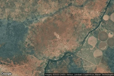 Vue aérienne de Mmathubudukwane