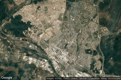Vue aérienne de Uitenhage