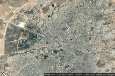 Vue aérienne de Erbil