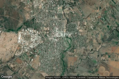 Vue aérienne de Potchefstroom