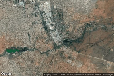 Vue aérienne de Mafikeng
