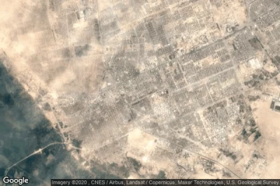 Vue aérienne de An Najaf al Ashraf