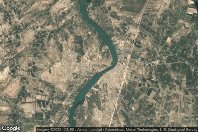 Vue aérienne de Al Musayyib