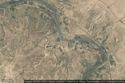 Vue aérienne de Ali al Gharbi