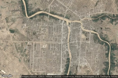 Vue aérienne de Al Amarah