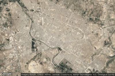 Vue aérienne de Ad Diwaniyah