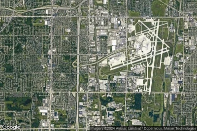 Gare General Mitchell Int'l Airport Milwaukee Airport-Trains, WI