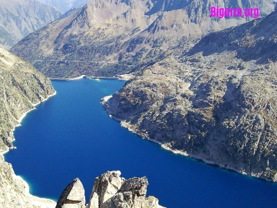 Lac de Cap de Long dans le massif du Néouvielle