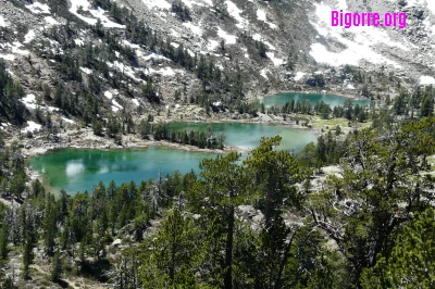 Les Laquettes dans le massif du Néouvielle