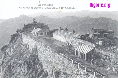 Photo ancienne du Pic du Midi de Bigorre