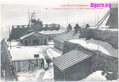 Photo ancienne du Pic du Midi de Bigorre