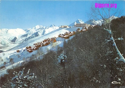 La station de ski du Pla d'Adet à Saint-Lary