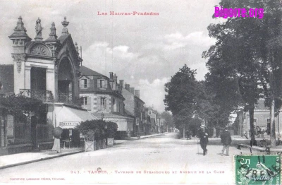 Avenue de la gare de Tarbes