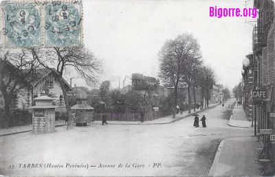 Avenue de la gare de Tarbes