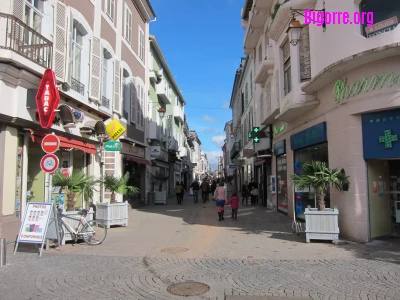 Rue Brauhauban à Tarbes