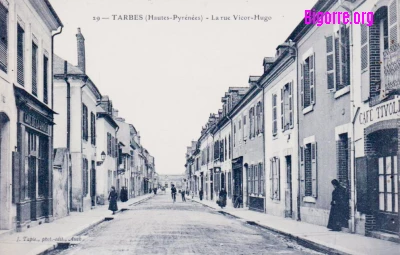 Rue Victor Hugo à Tarbes