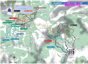 plan des pistes