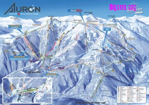 plan des pistes