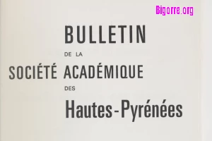 Société Académique des Hautes-Pyrénées Société Académique des Hautes-Pyrénées