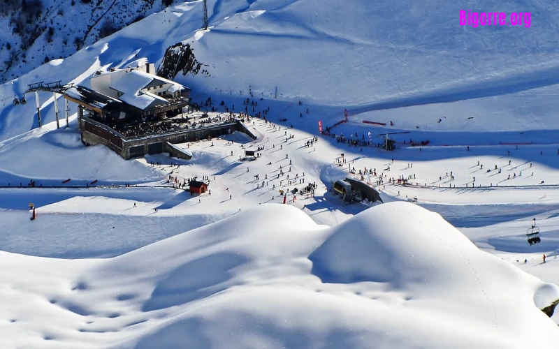 Vue de la station de ski de Cauterets, crédit OT Cauterets