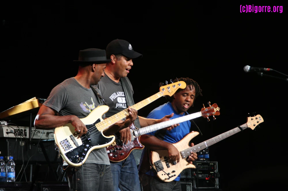 02/08/09 : Stanley Clarke, Marcus Miller et Victor Wooten à Jazz In Marciac   