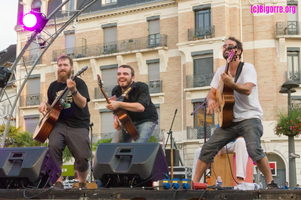 Fretswing à la fête de la musique 2017 place de Verdun à Tarbes