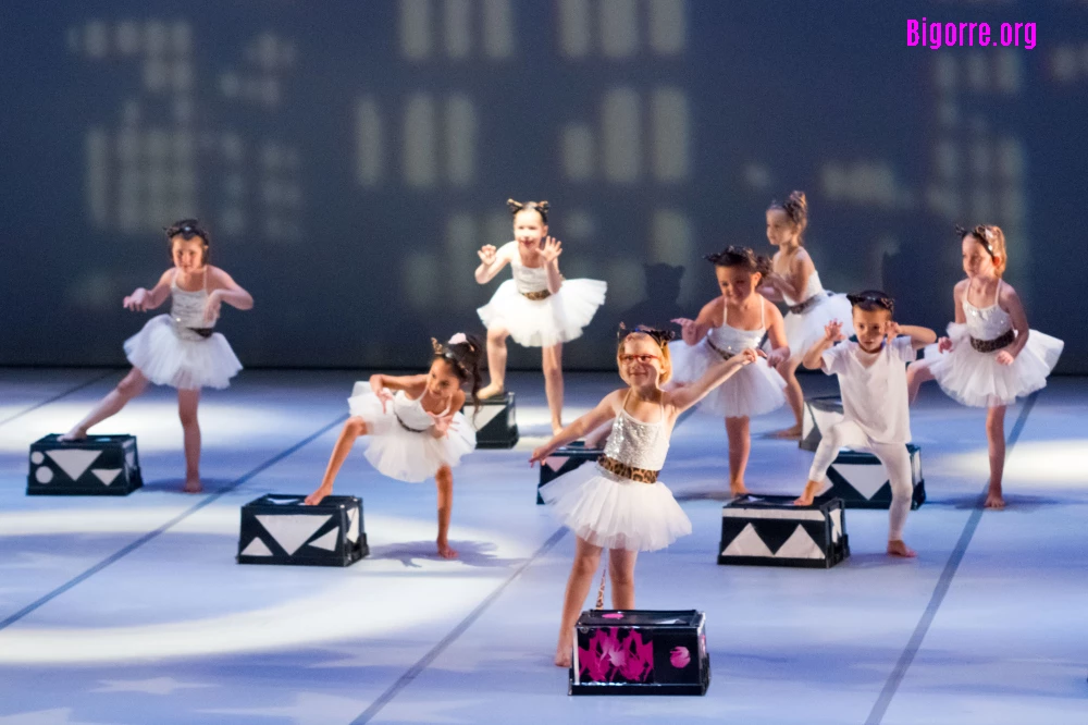 Belle ondulation animalière des danseurs de l’école Dutrey