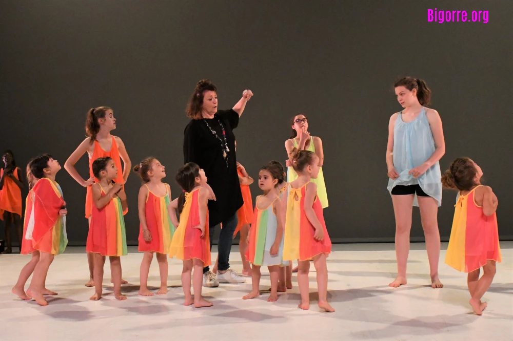 Dernières répétition pour les danseuses de Béatrice Dutrey