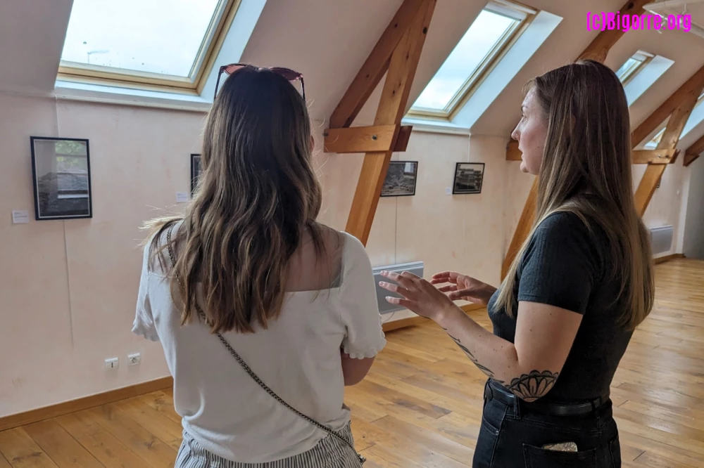 Flo Théas Bays qui a reçu jusqu'à dimanche les viiteurs