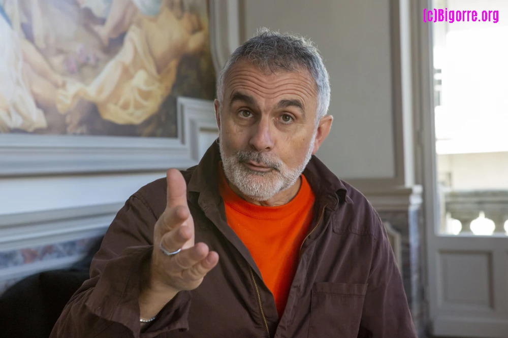 Marc Fauroux, auteur et metteur en scène des Têtes de lecture