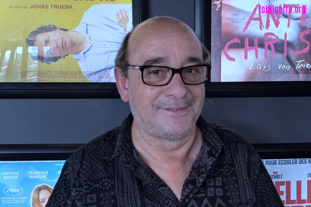 Jacques Boulé, responsable du cinéma du Parvis