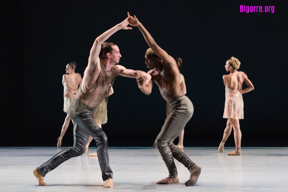 Alonzi King Lines Ballet sur la scène du Parvis