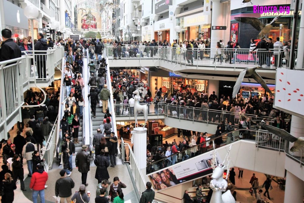 Boxing Day au Eaton Centre à Toronto