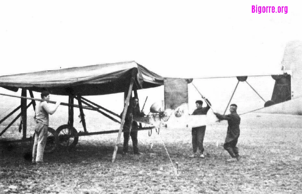 Les débuts de l'aéroclub de Bigorre