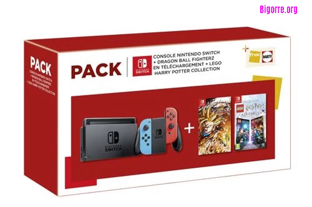 Nintendo Swich + Dragon Ball Figherz et Lego Harry Potter  Collection