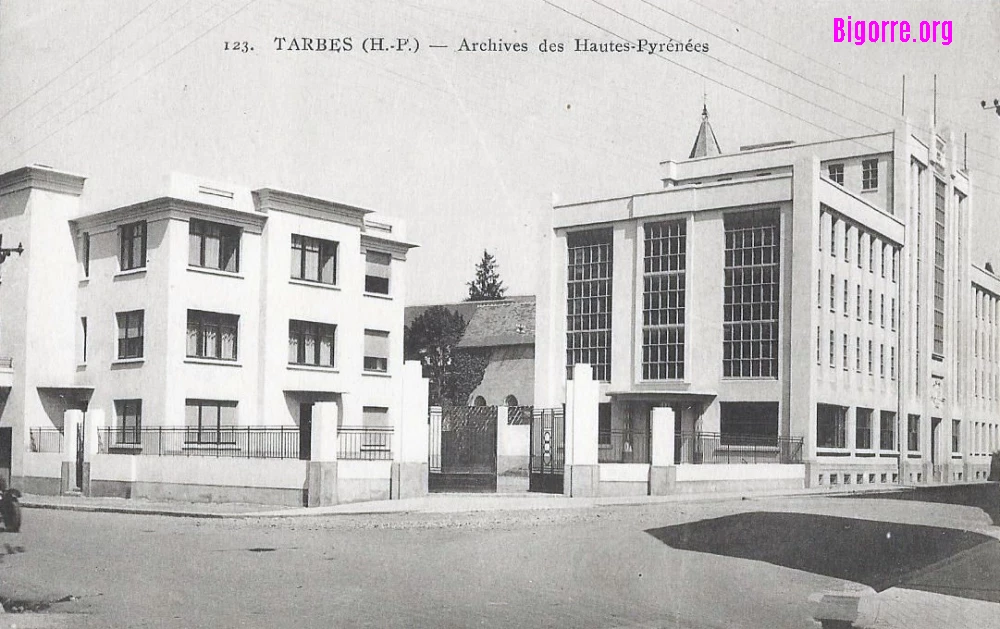 Archives départementales des Hautes-Pyrénées à Tarbes
