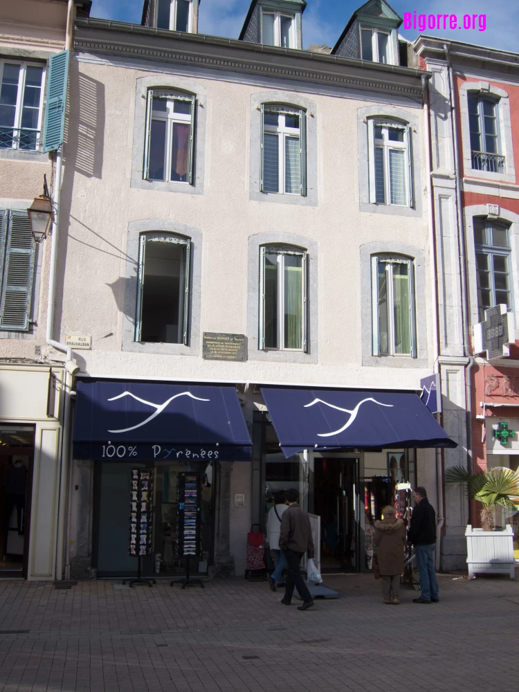 Maison natale de Théophile Gautier, Rue Brauhauban à Tarbes   