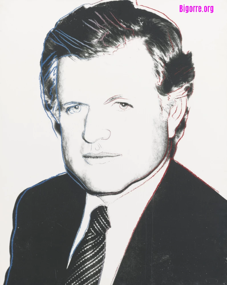 Edward Kennedy par Andy Warhol
