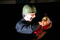 30/04/09 : Otto, autobiographie d’un ours en peluche par le théâtre de la Bulle, photo de Stéphane Boularand (c)Bigorre.org