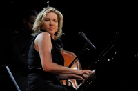 Diana Krall à Jazz In Marciac en 2010/ Stéphane Boularand (c)Bigorre.org