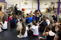 16/01/10 : Répétition à l'école de danse Dutrey, photo de Stéphane Boularand (c)Bigorre.org