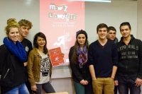 14-15/02/14 : Les étudiants du département MMI présentent les Immersions Digitales à l'IUT de Tarbes/ Stéphane Boularand (c)Bigorre.org